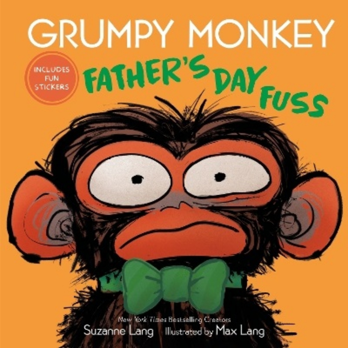 Picture of Grumpy Monkey Father's Day Fuss: Includes Fun Stickers!