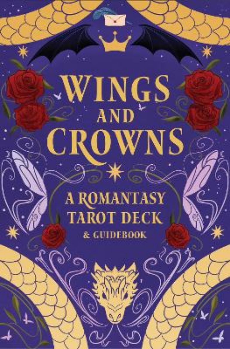 Picture of Wings and Crowns: The Romantasy Tarot Deck and Guidebook