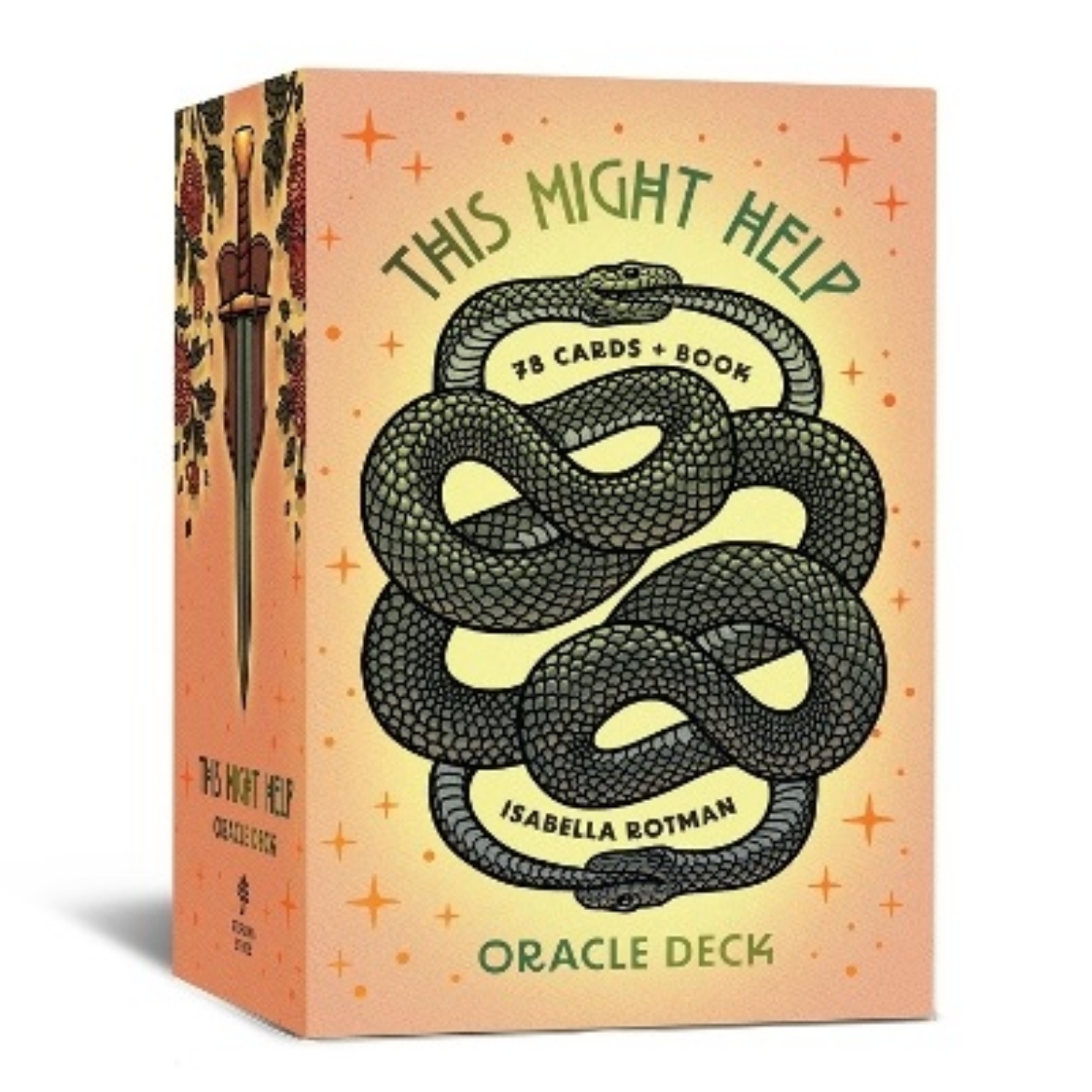 Picture of This Might Help Oracle: A 78-Card Deck and Guidebook