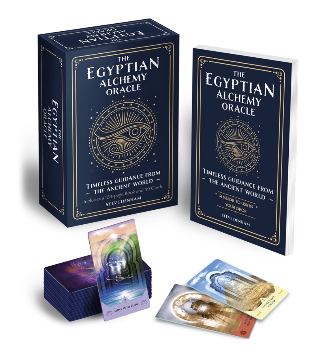 Picture of The Egyptian Alchemy Oracle Book & Card Deck: Timeless Guidance from the Ancient World