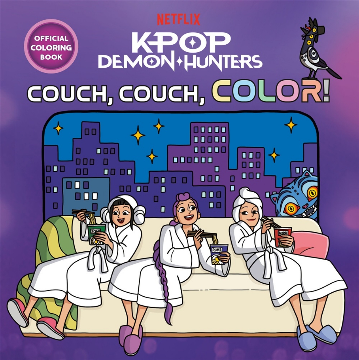 Picture of KPop Demon Hunters: Couch, Couch, Color! Official Coloring Book