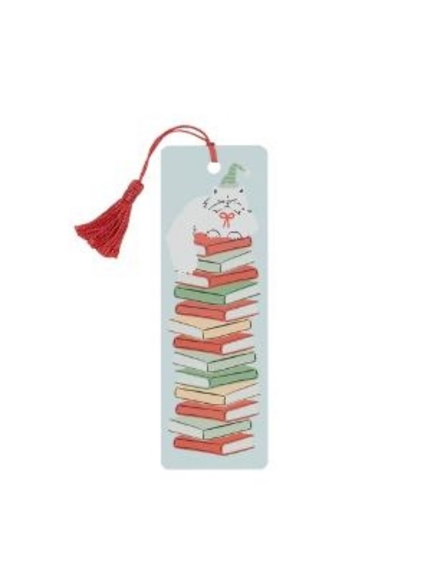 Picture of Holiday Cat Stack Bookmark