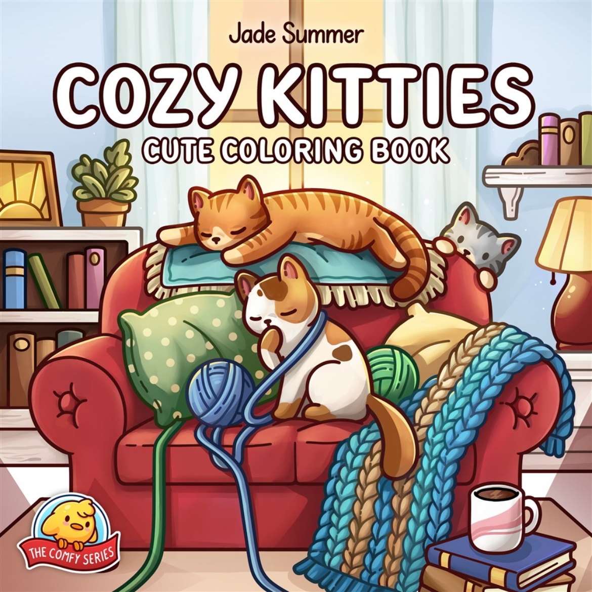 Picture of Cozy Kitties: Cute Coloring Book