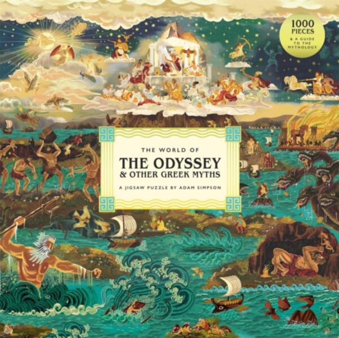 Picture of Pussel The World of the Odyssey & Other Greek Myths 1000 bitar
