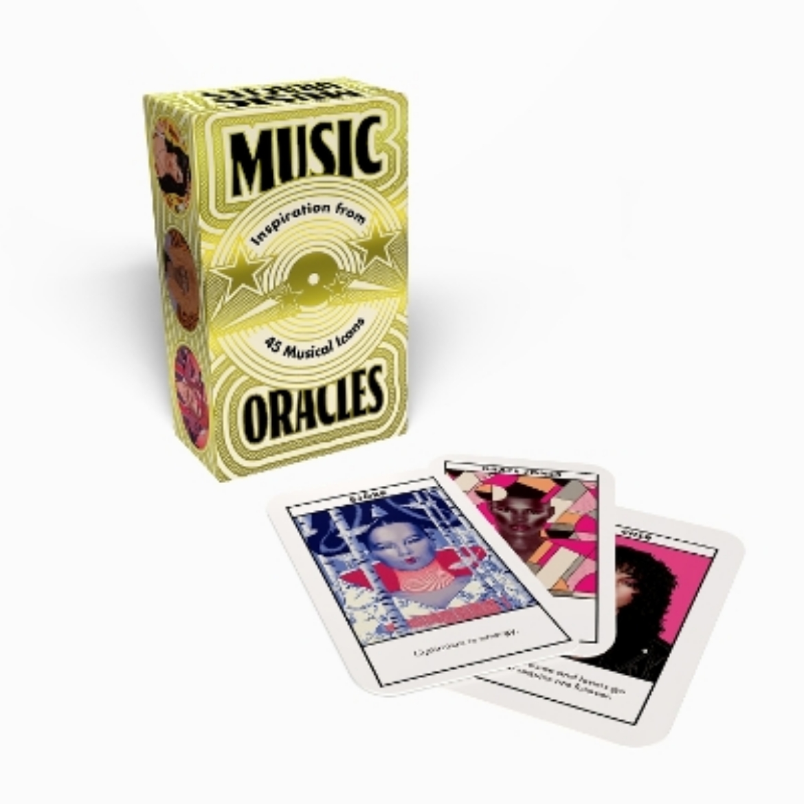 Picture of Music Oracles (Mini Deck): Inspiration from 45 Musical Icons