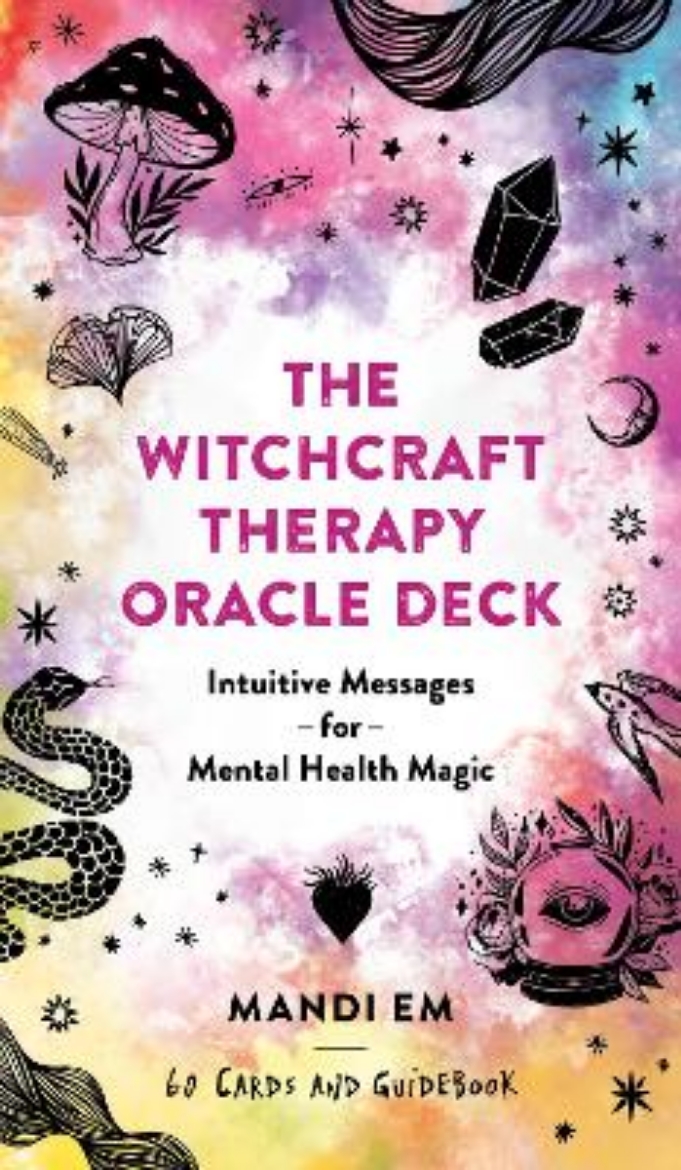 Picture of Witchcraft Therapy Oracle Flash Cards (Deck): Intuitive Messages for Mental Health Magic