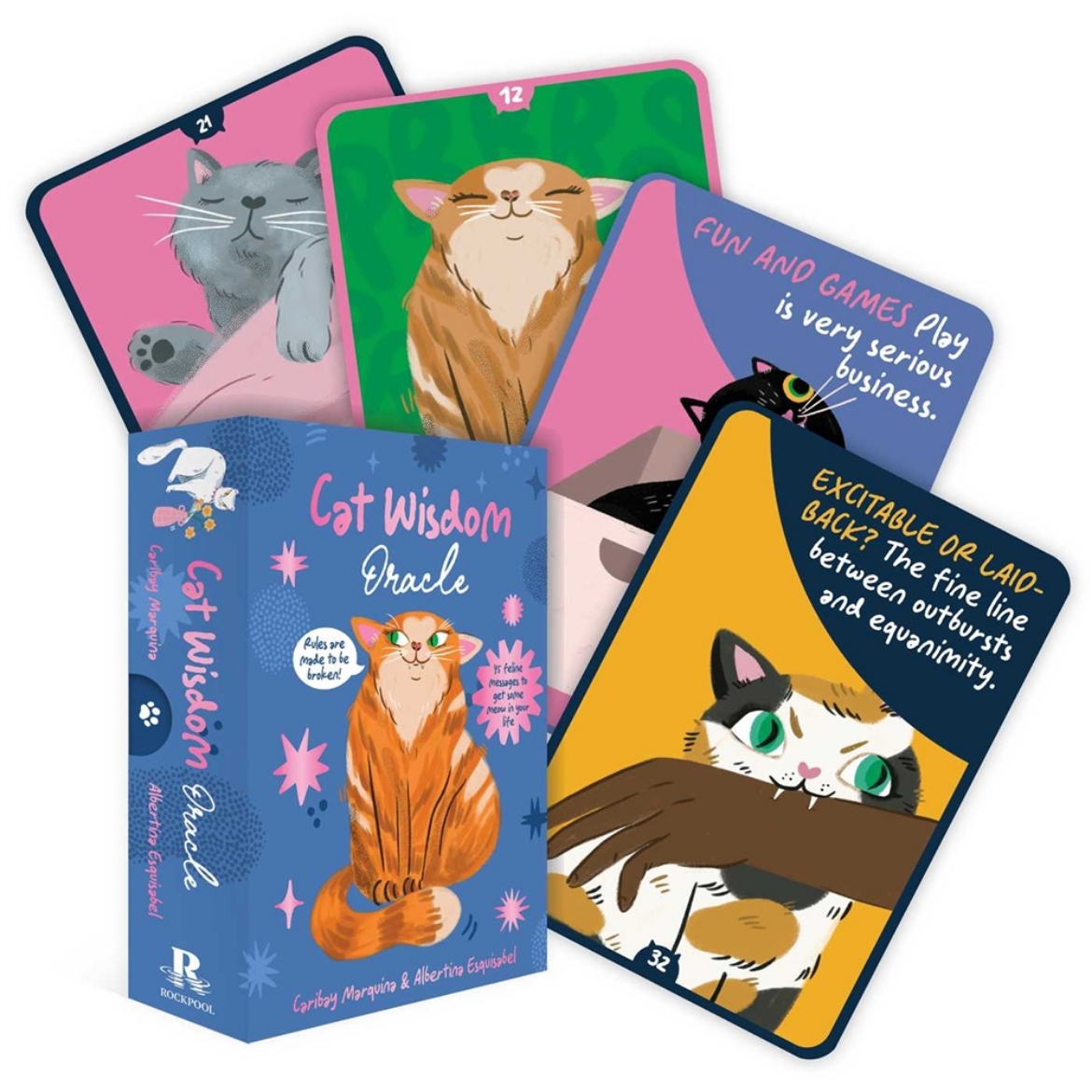 Picture of Cat Wisdom Oracle: 45 feline messages to get some meow in your life
