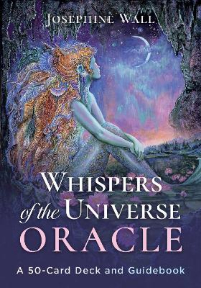 Picture of Whispers of the Universe Oracle: A 50-Card Deck and Guidebook