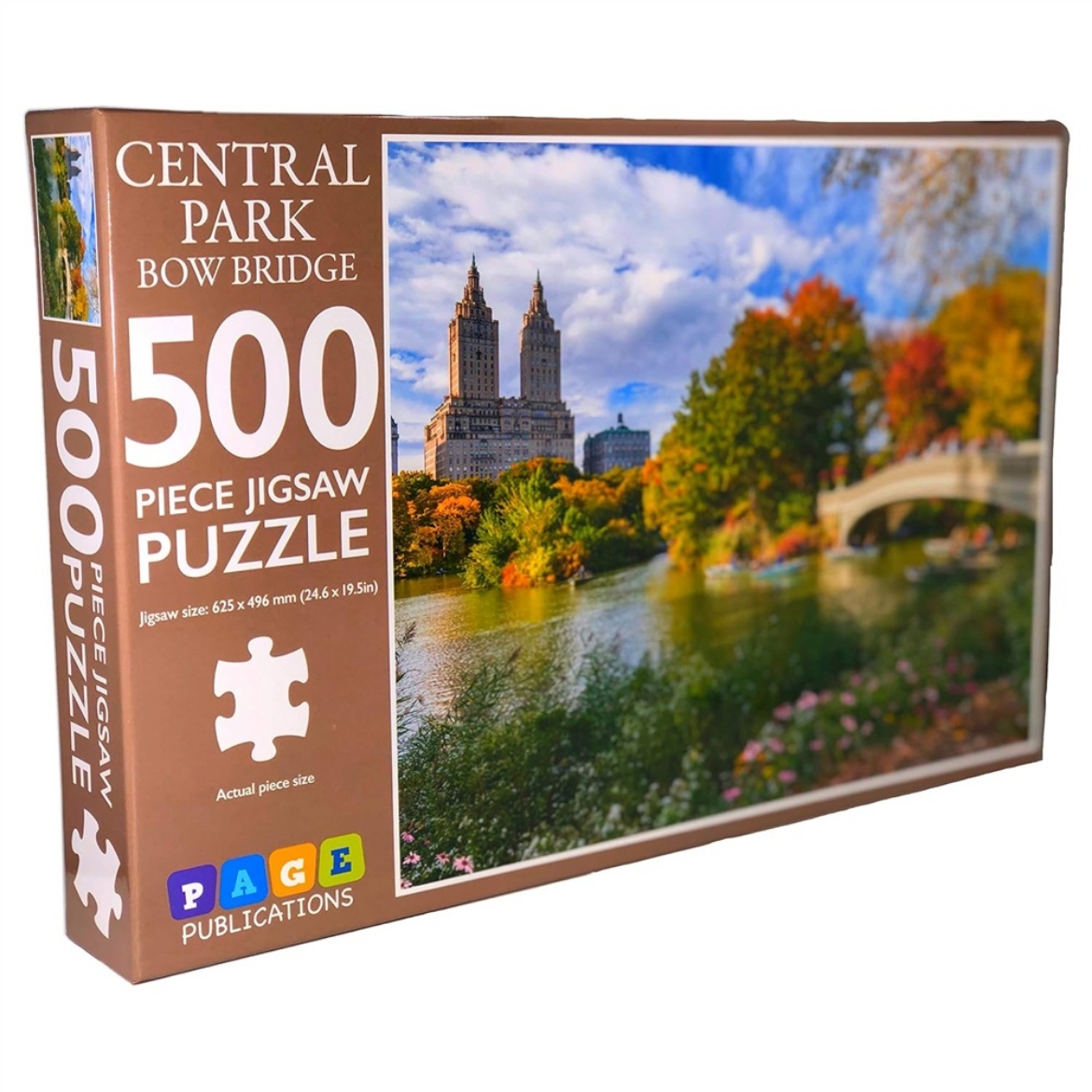 Picture of Central Park Bow Bridge (500 piece)