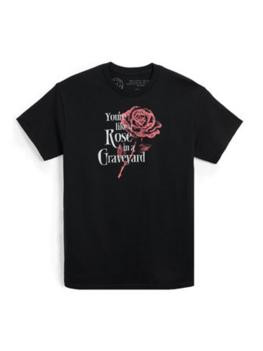 Picture of Alchemised: Rose in a Graveyard Unisex T-Shirt XX-Large