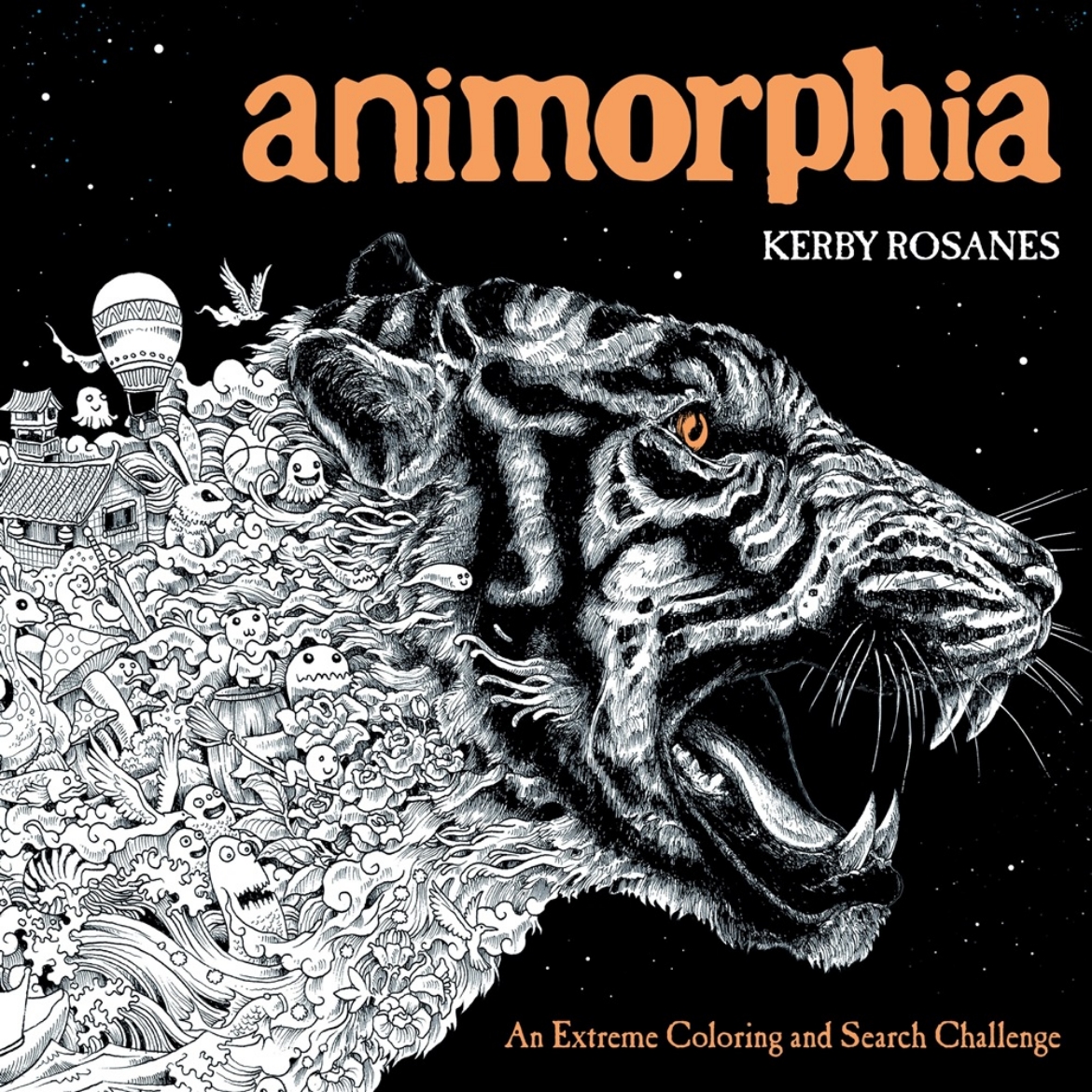 Picture of Animorphia: An Extreme Coloring and Search Challenge