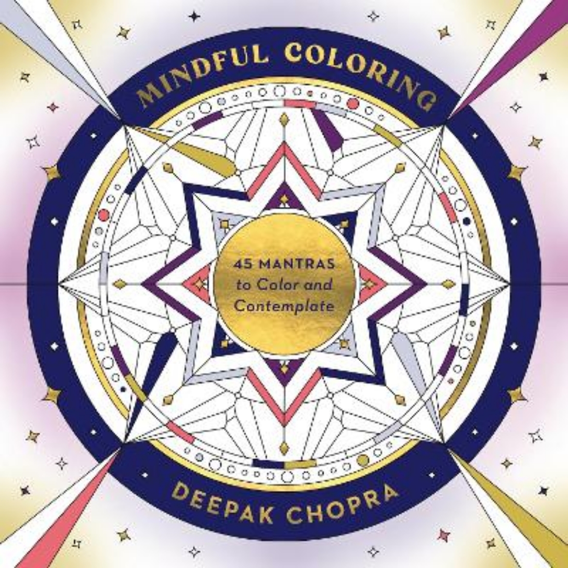 Picture of Mindful Coloring: 45 Mantras to Color and Contemplate: A Mindfulness Coloring Book