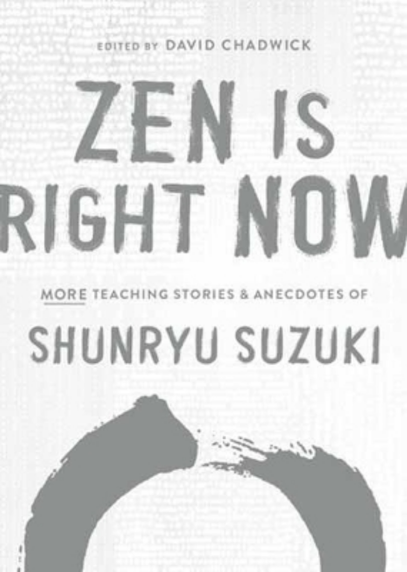 Picture of Zen Is Right Now: More Teaching Stories and Anecdotes of Shunryu Suzuki, author of Zen Mind, Beginners Mind