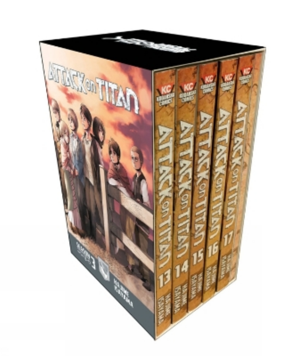 Picture of Attack on Titan Season 3 Part 1 Manga Box Set