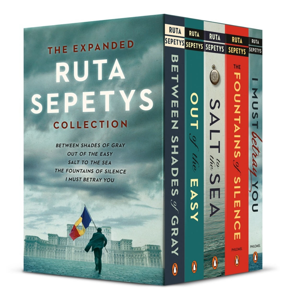 Picture of The Expanded Ruta Sepetys Collection (5-Book Paperback Boxed Set): Between Shades of Gray, Out of the Easy, Salt to the Sea, The Fountains of Silence, and I Must Betray You