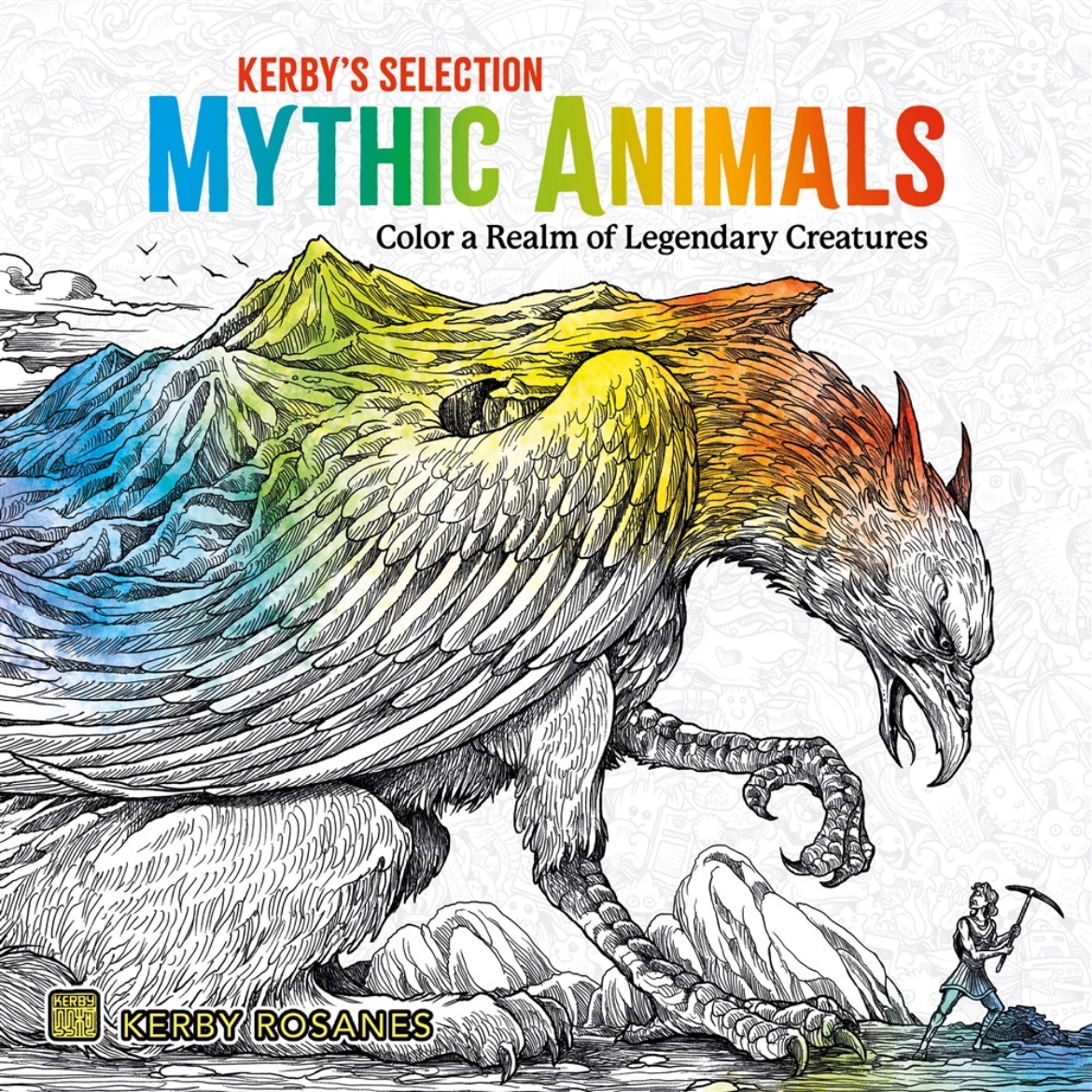 Picture of Mythic Animals: Color a Realm of Legendary Creatures