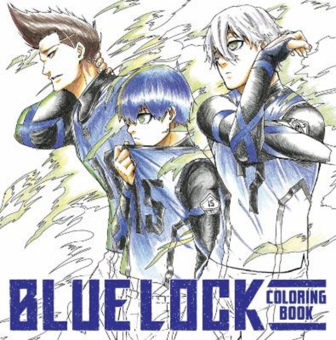 Picture of Blue Lock Coloring Book