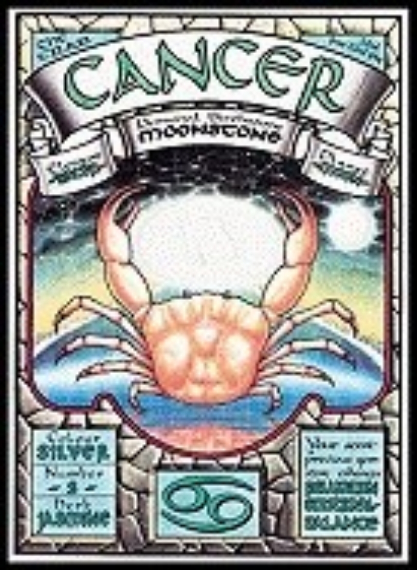 Picture of Astrocard-Cancer (Blank Astrological Greeting Card With Enve