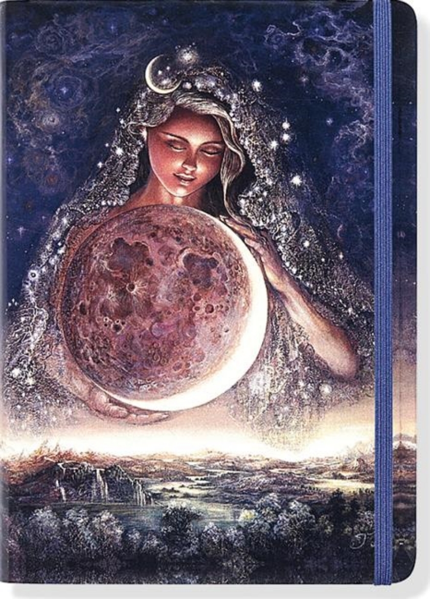 Picture of Moon Goddess Journal (160 Lined Pages; 5" X 7"; Hardcover)