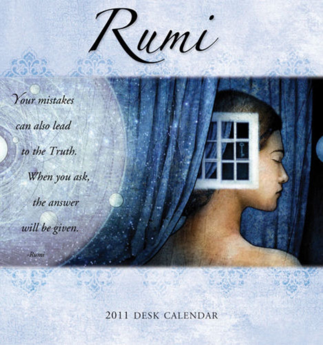 Picture of 2011 Calendar Rumi