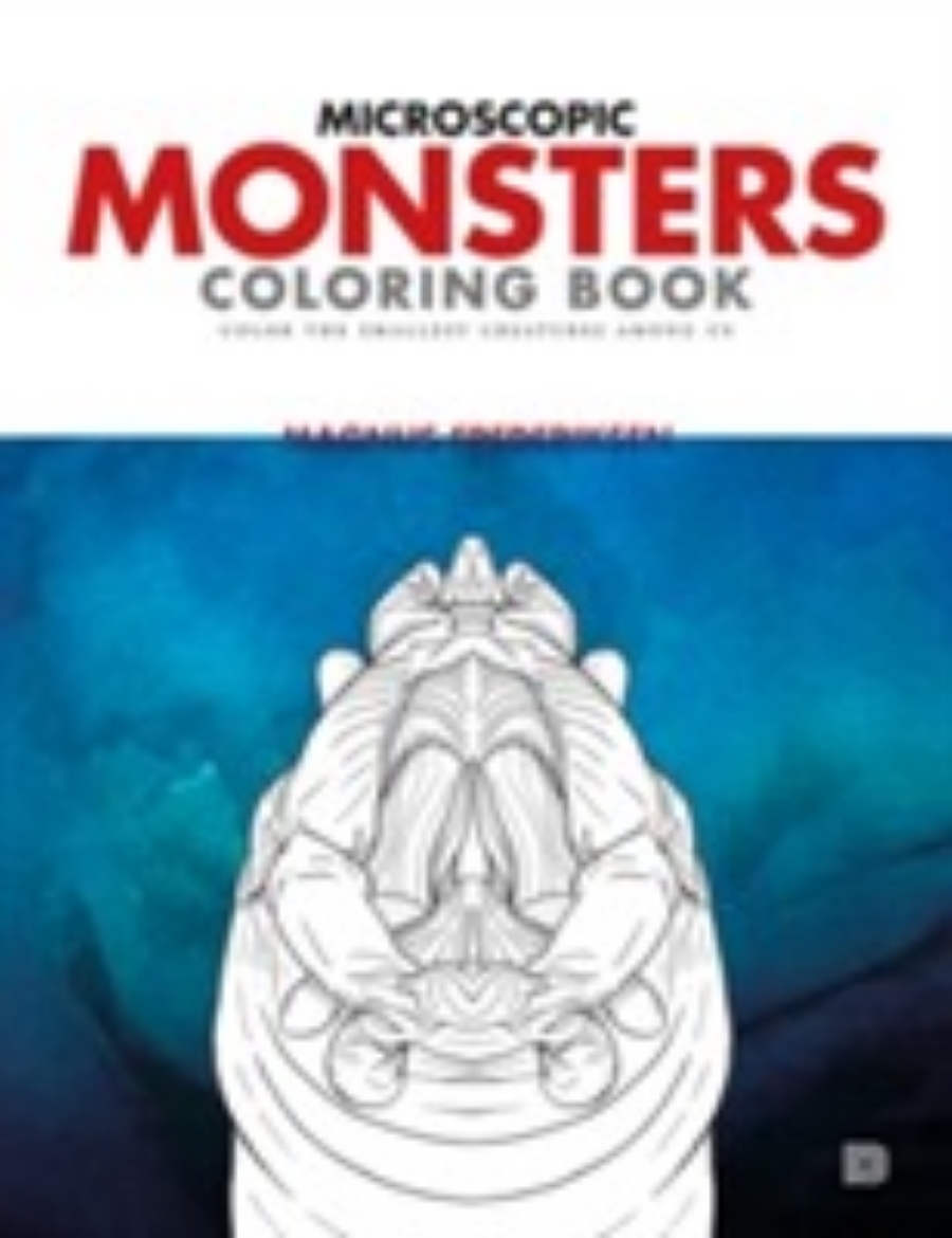 Picture of Microscopic monsters coloring book