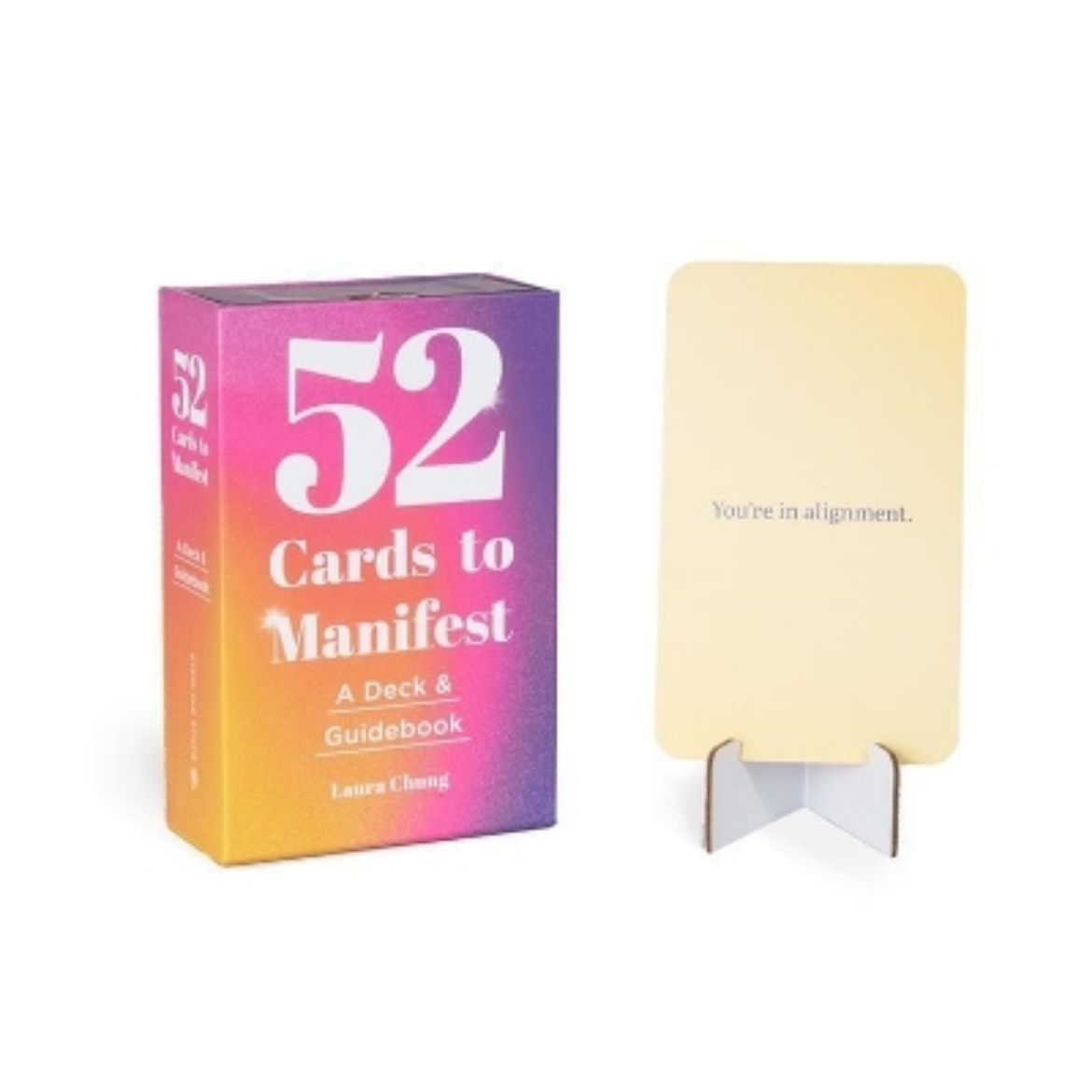 Picture of 52 Cards to Manifest: A Deck & Guidebook