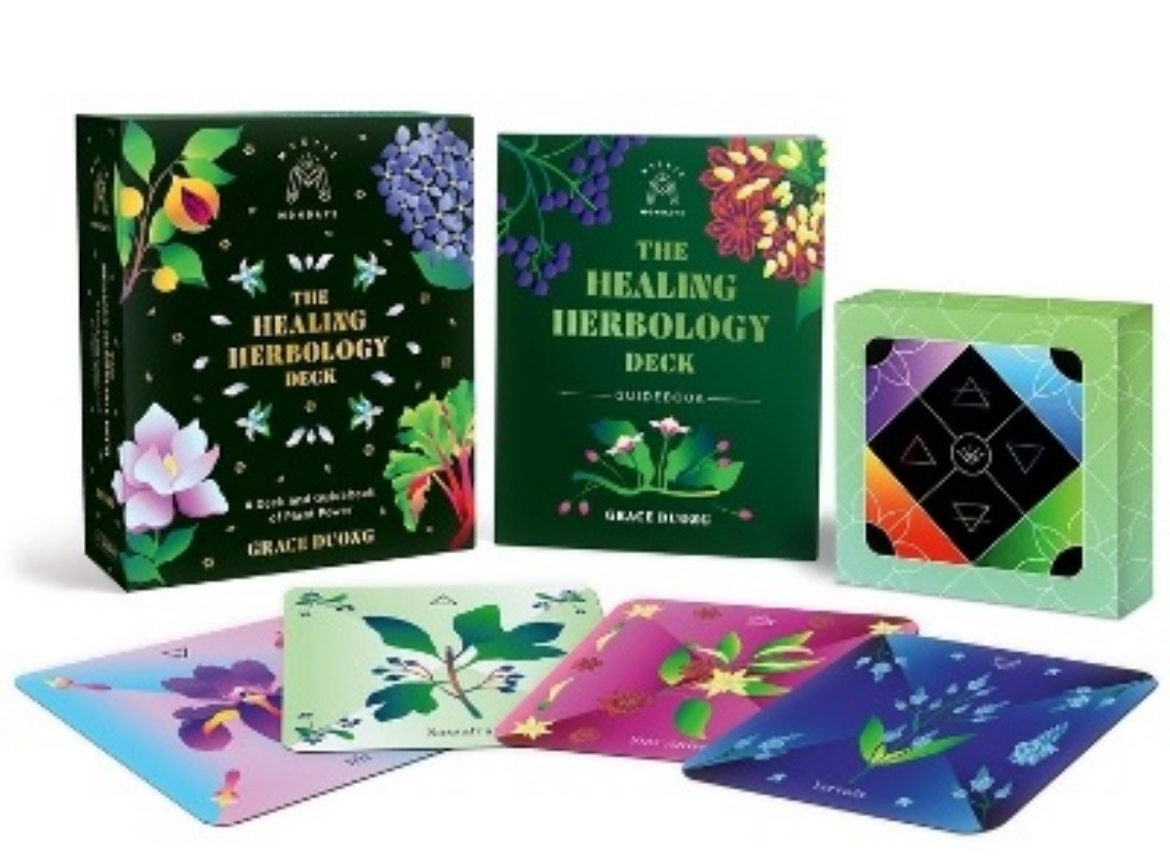 Picture of Mystic Mondays: The Healing Herbology Deck: A Deck and Guidebook of Plant Power