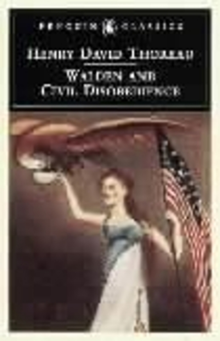 Picture of Walden and civil disobedience