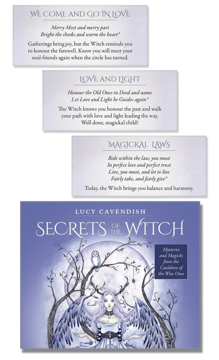 Picture of Secrets of the Witch Affirmation Deck: Magickal Inspiration for Everyday Enchantment