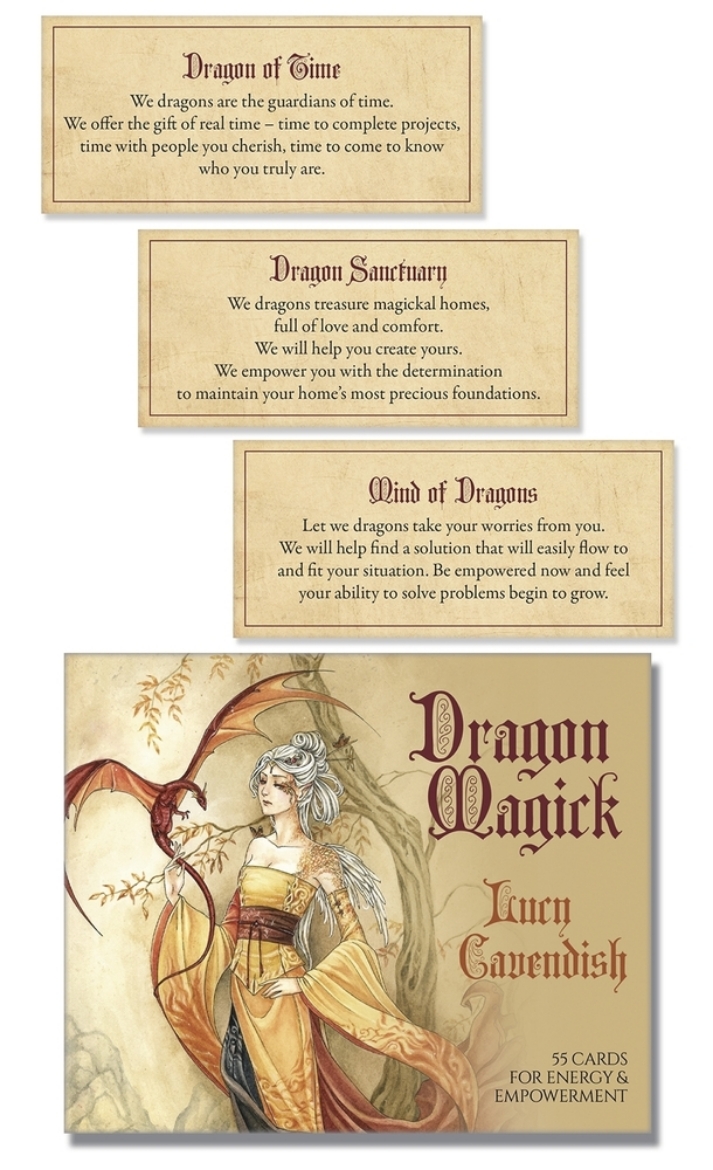 Picture of Dragon Magick Affirmation Deck: Strength and Wisdom from the Realm of Dragons