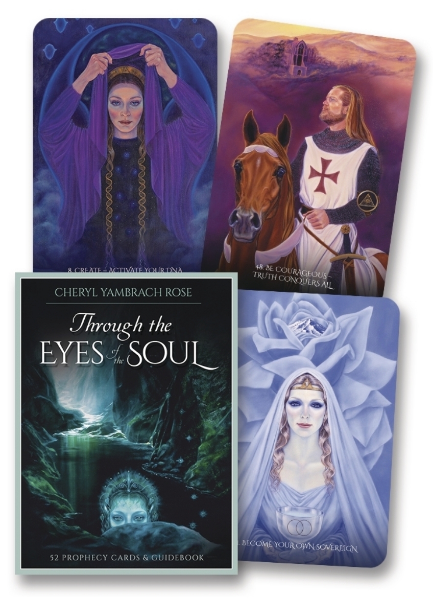 Picture of Through the Eyes of the Soul: 52 Prophecy Cards & Guidebook