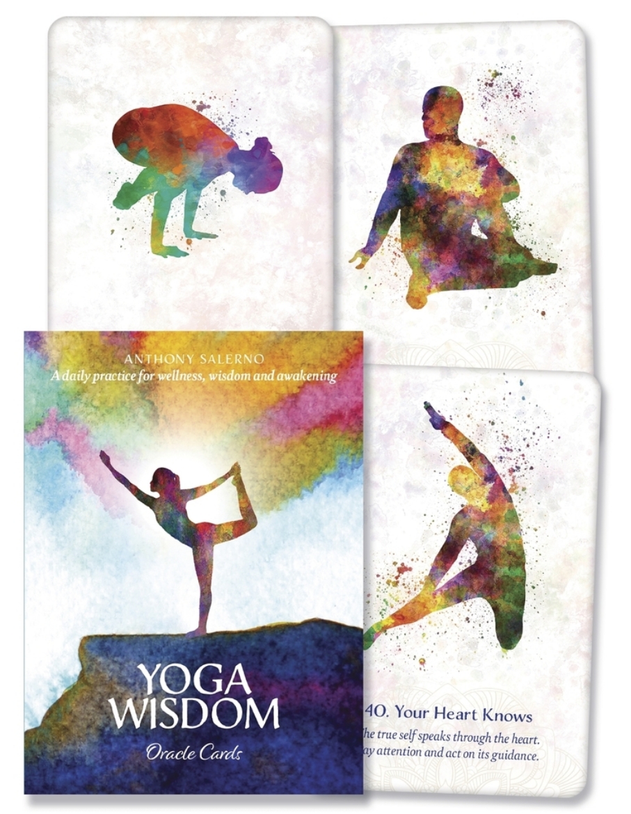 Picture of Yoga Wisdom Oracle Cards: A daily practice for wellness, wisdom and awakening