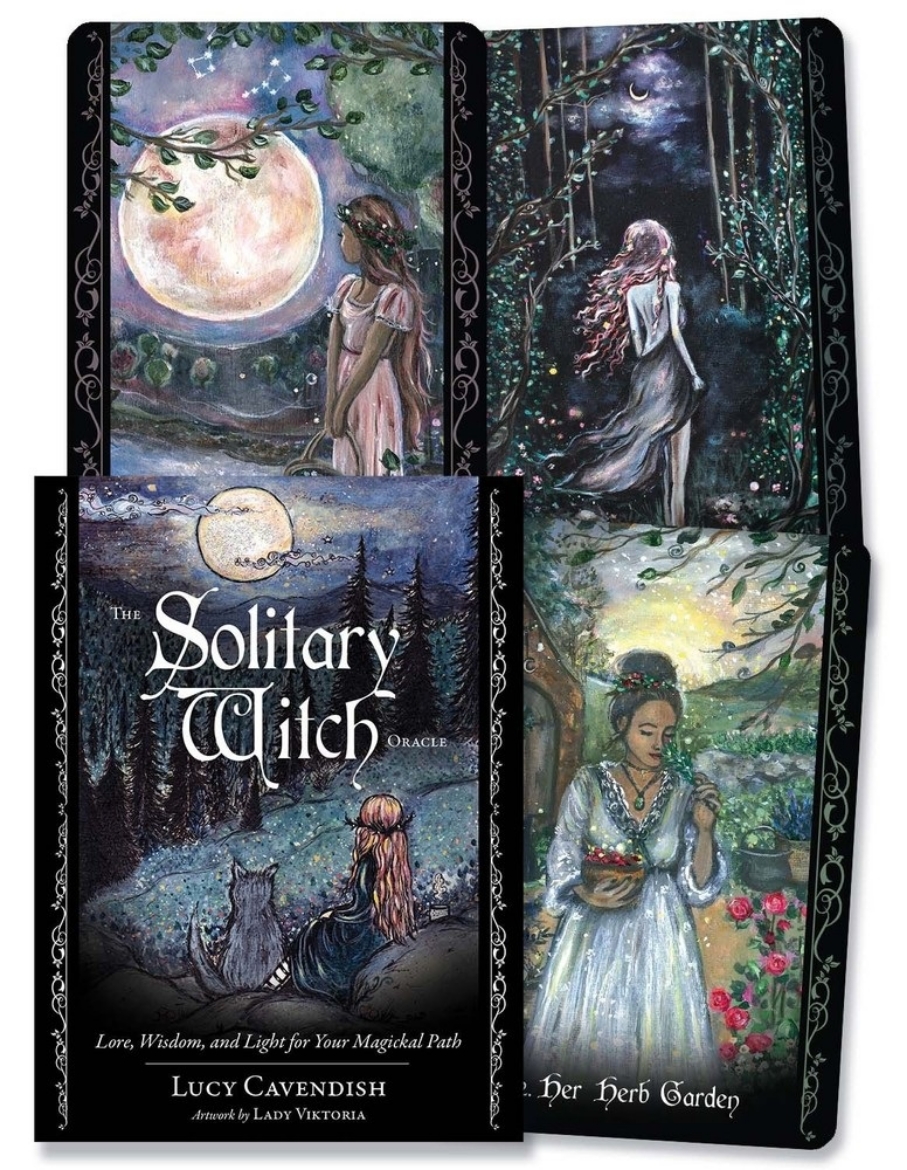 Picture of The Solitary Witch Oracle: Lore, Wisdom, and Light for your Magickal Path