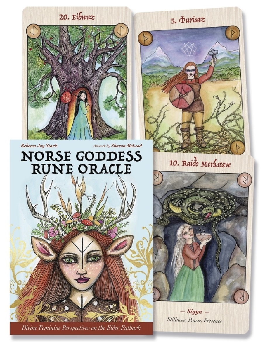 Picture of Norse Goddess Rune Oracle: Divine Feminine Perspectives on the Elder Futhark