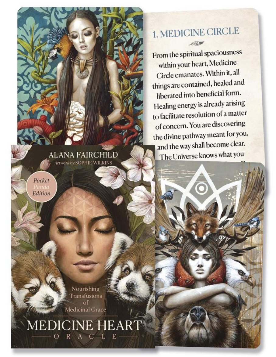 Picture of Medicine Heart Oracle (Pocket Panda Edition): Nourishing Transfusions of Medicinal Grace