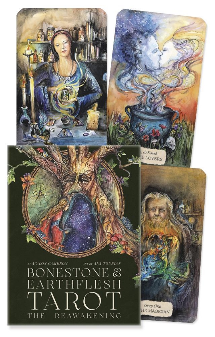 Picture of Bonestone & Earthflesh Tarot: The Reawakening