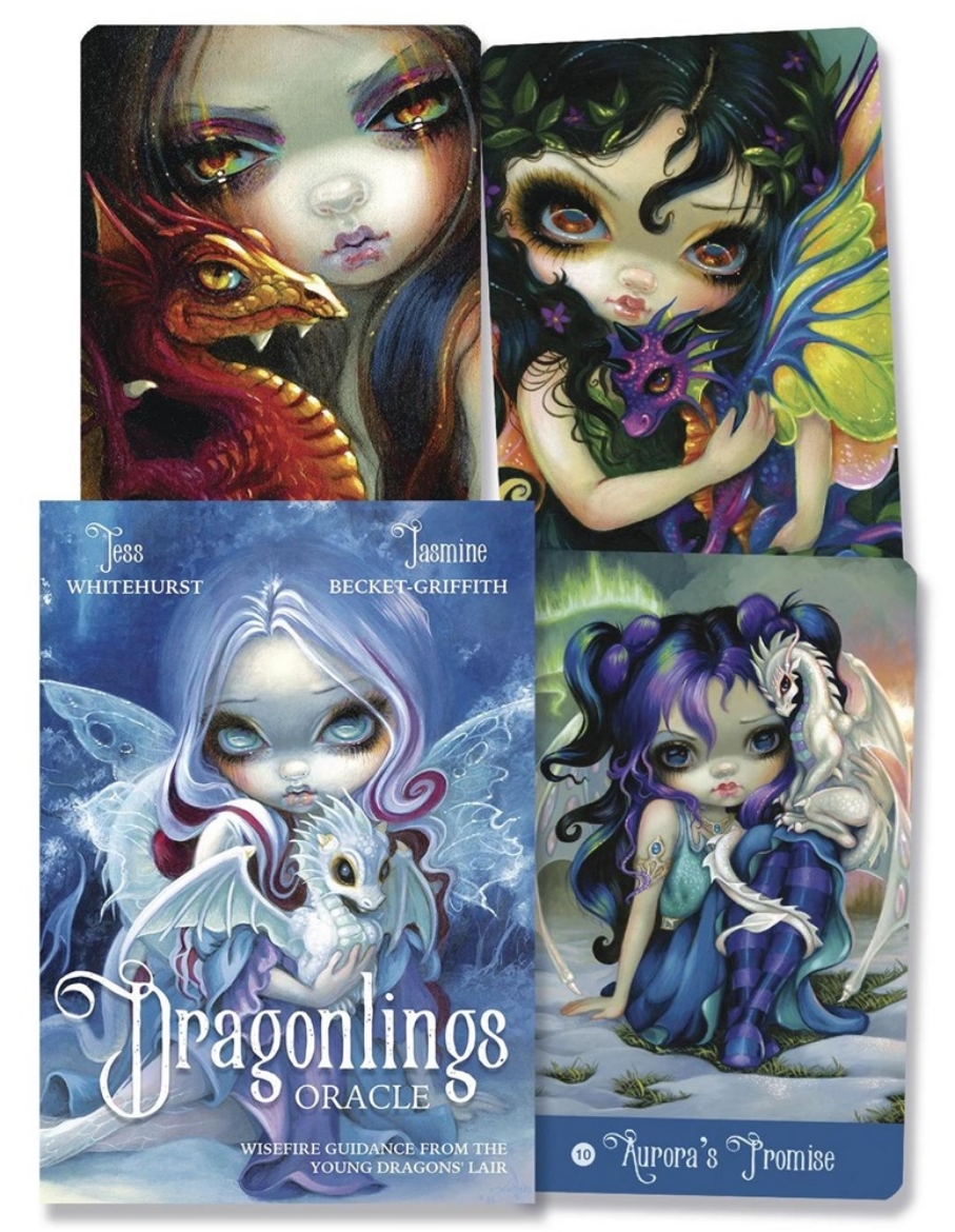 Picture of Dragonlings Oracle: Wisefire Guidance from the Young Dragons' Lair