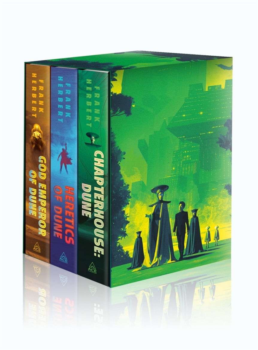 Picture of Frank Herbert's Dune Saga Books 4-6 Deluxe Hardcover Boxed Set