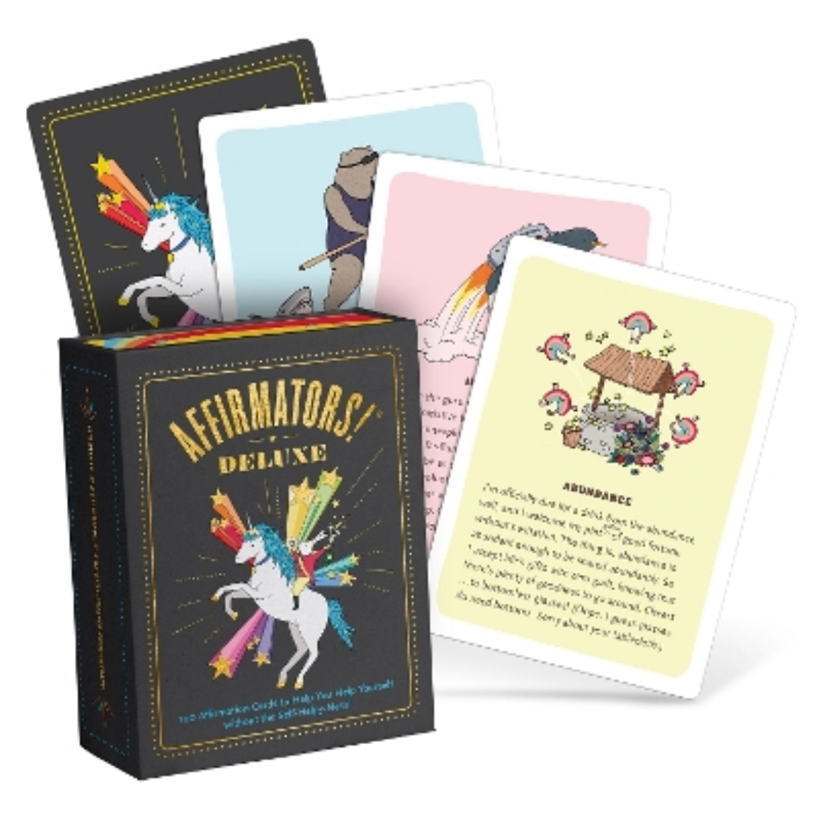 Picture of Knock Knock Affirmators! Deluxe Deck: 100 Affirmation Cards