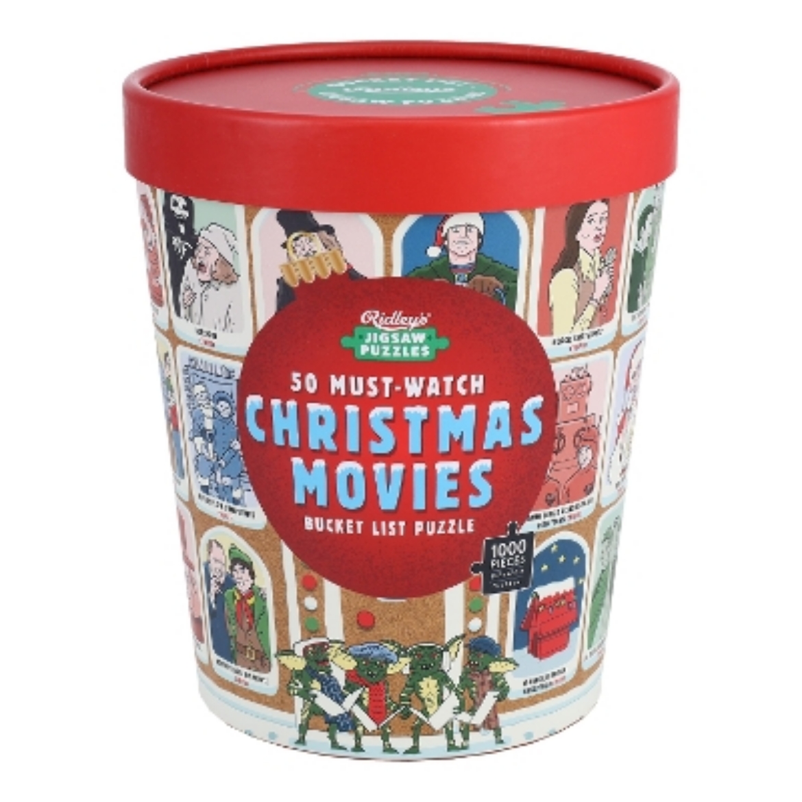 Picture of 50 Must-Watch Christmas Movies Bucket List 1000-piece Jigsaw Puzzle